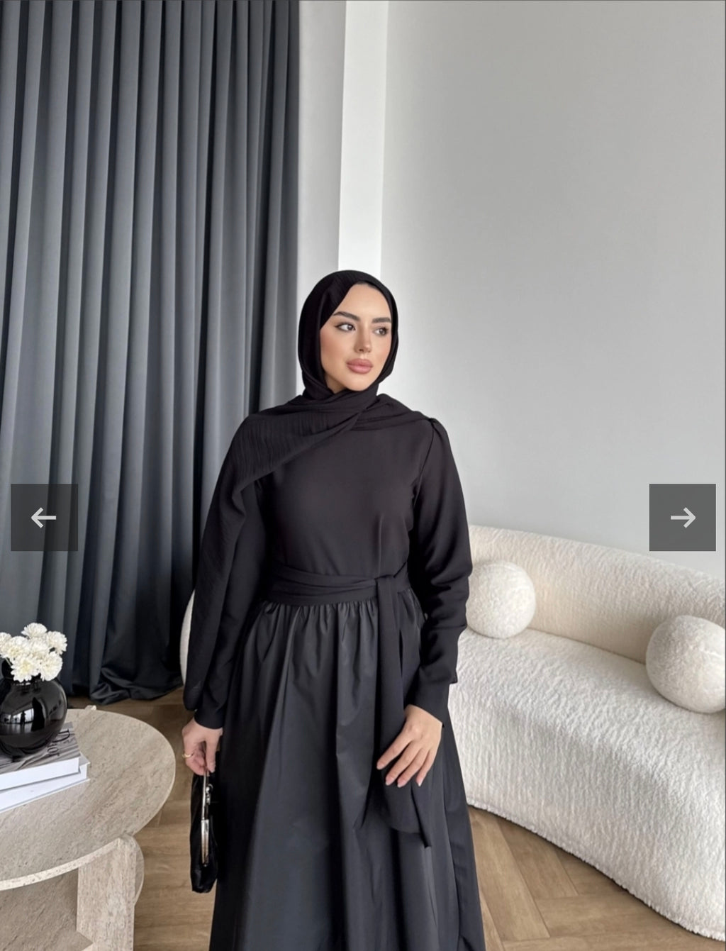 Elegant modest dress