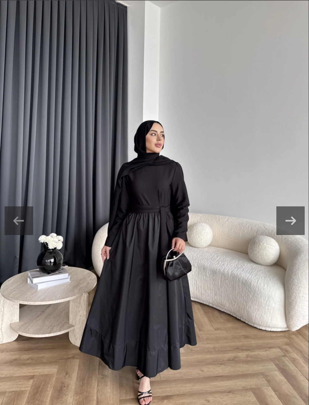 Elegant modest dress