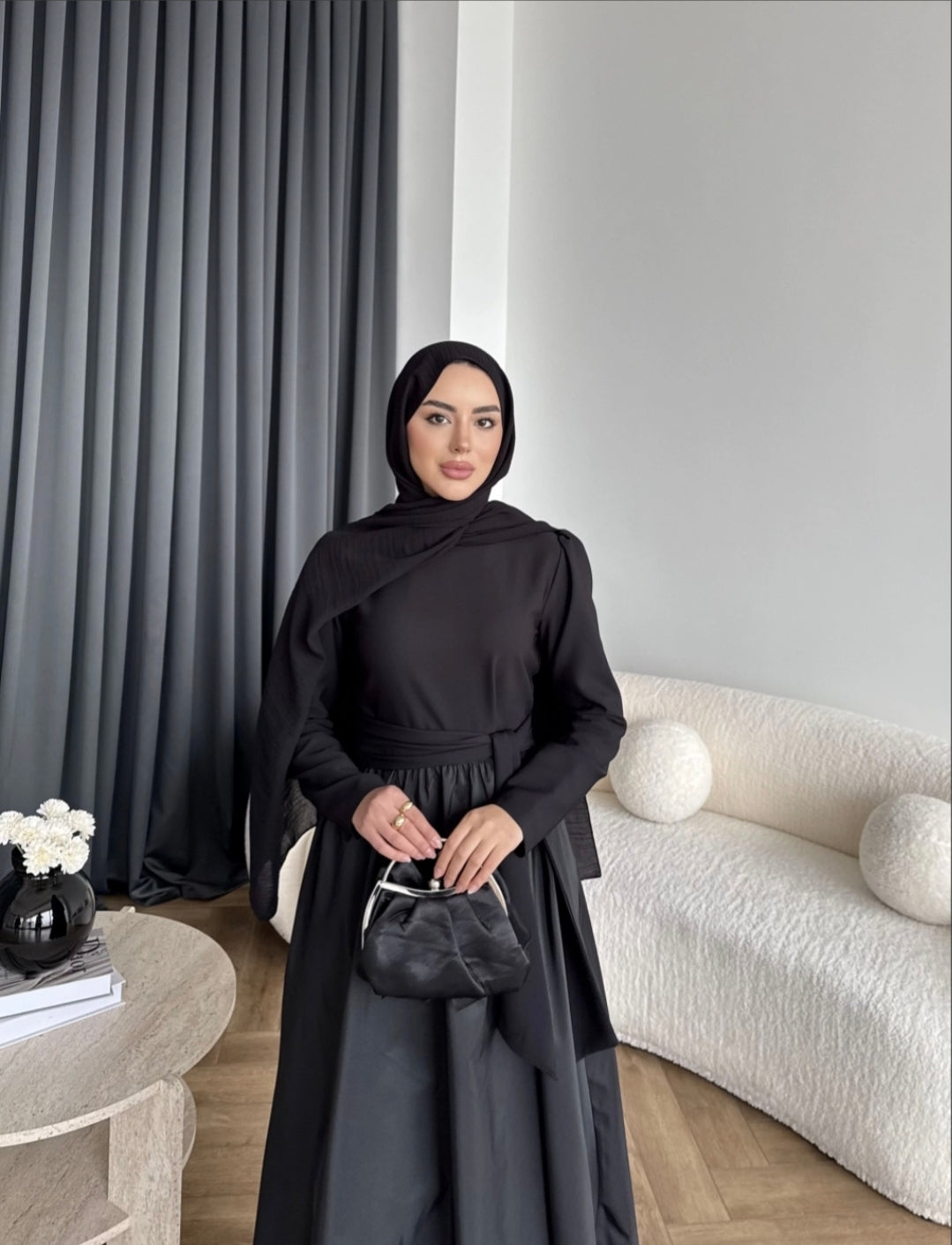 Elegant modest dress