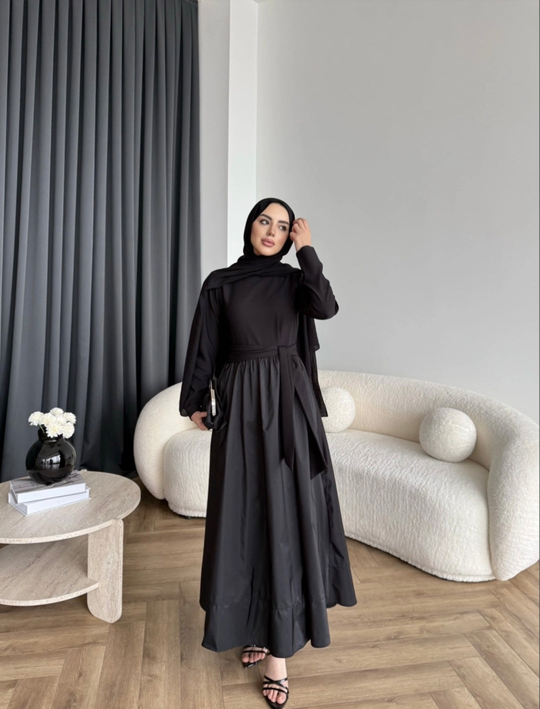 Elegant modest dress