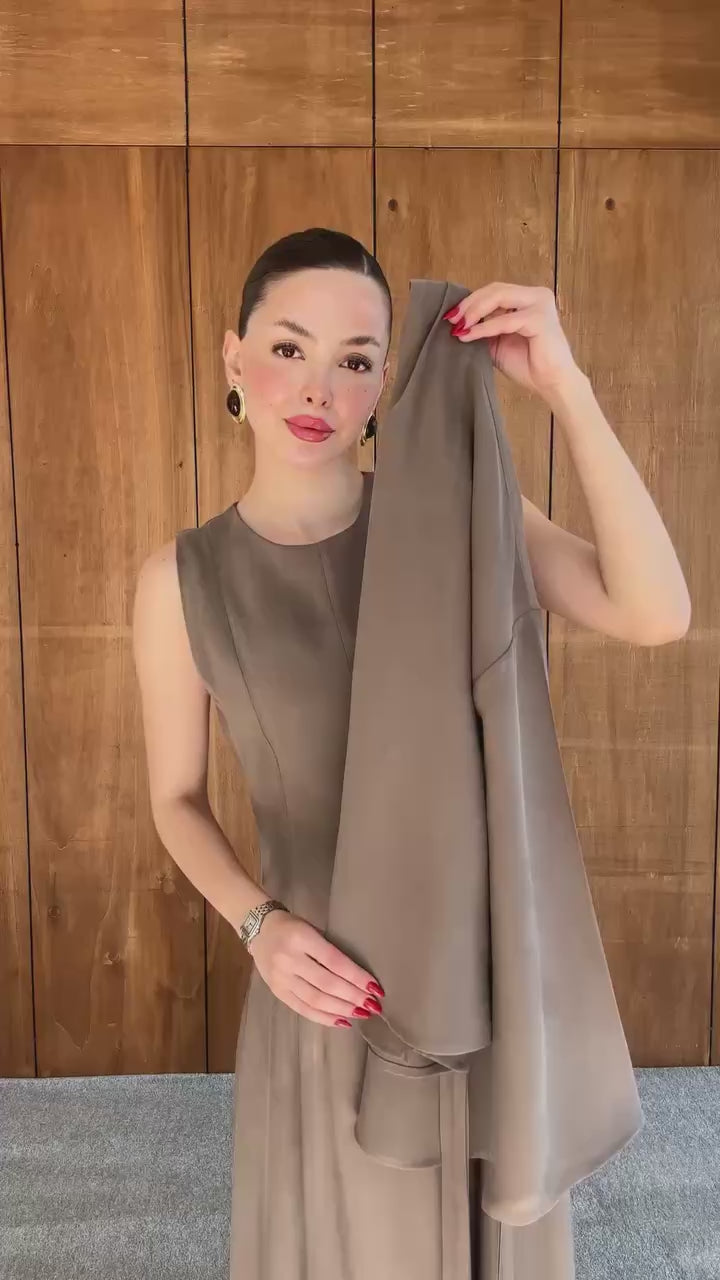 Olive Elegant Modest Set